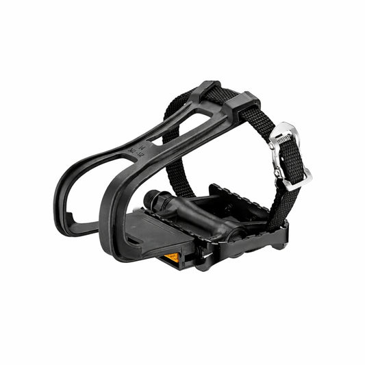 GIANT Empire Pedal with Toe Clips - Black
