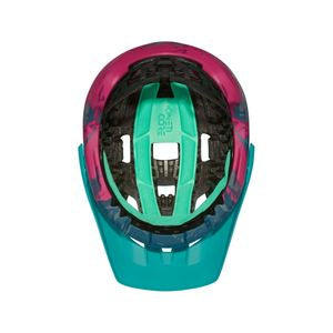LAZER Jackal KinetiCore Mountain Bike Helmet | Matte Turquoise Finish - Medium