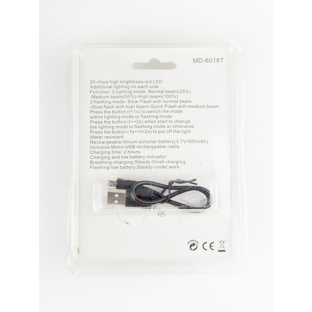 Muddy Fox MD61018T Rechargeable Light Set