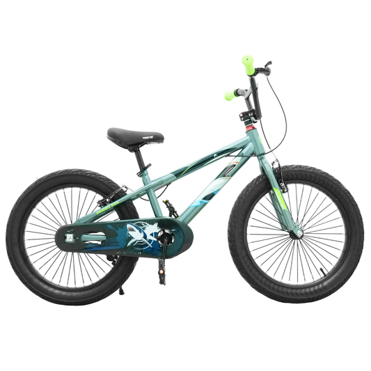 Muddy Fox 20-Inch Kids Bike | Boy |Grey Green