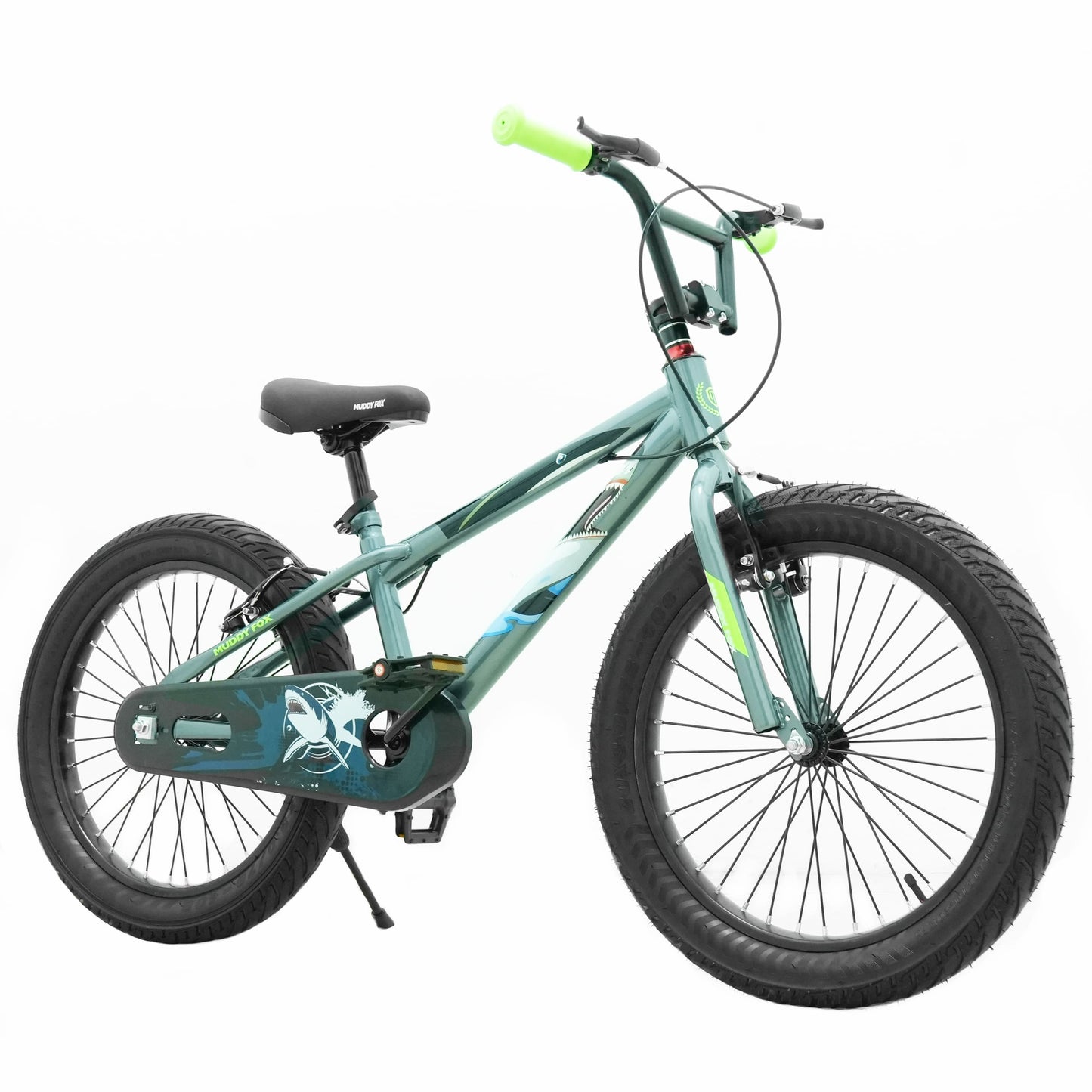Muddy Fox 20-Inch Kids Bike | Boy |Grey Green