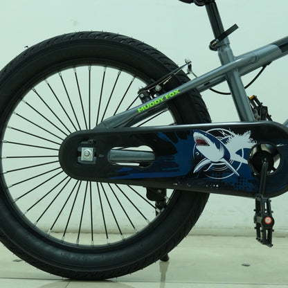 Muddy Fox 20-Inch Kids Bike | Boy |Grey Green