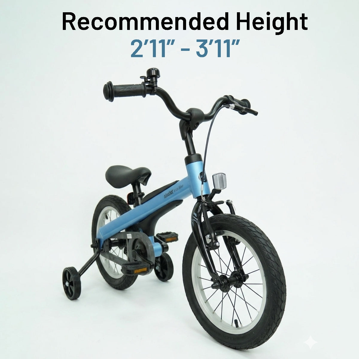 Ninebot Kids Bike for Boys and Girls - 14 Inches with Training Wheels