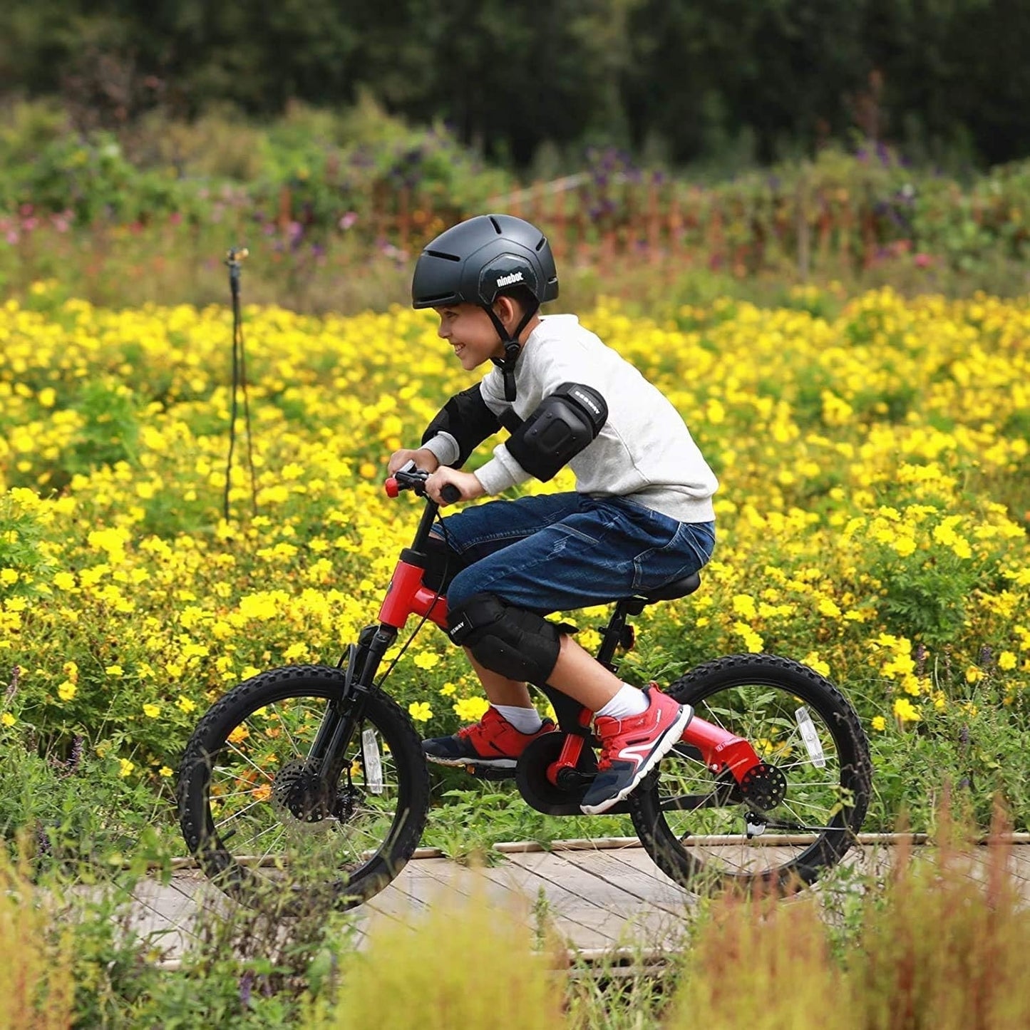 Ninebot Kids Bike - 14 Inches | Shiny Red