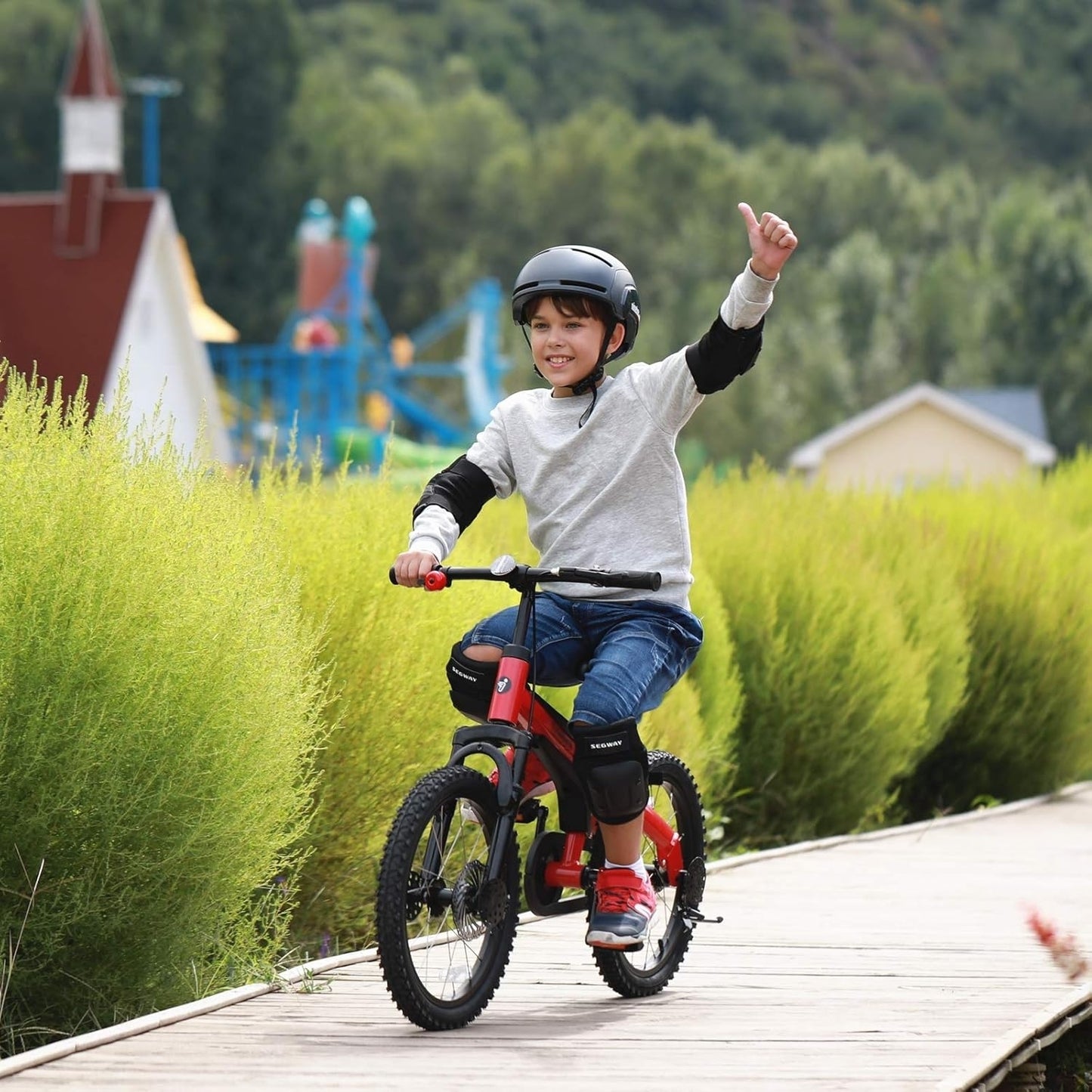 Ninebot Kids Bike - 14 Inches | Shiny Red