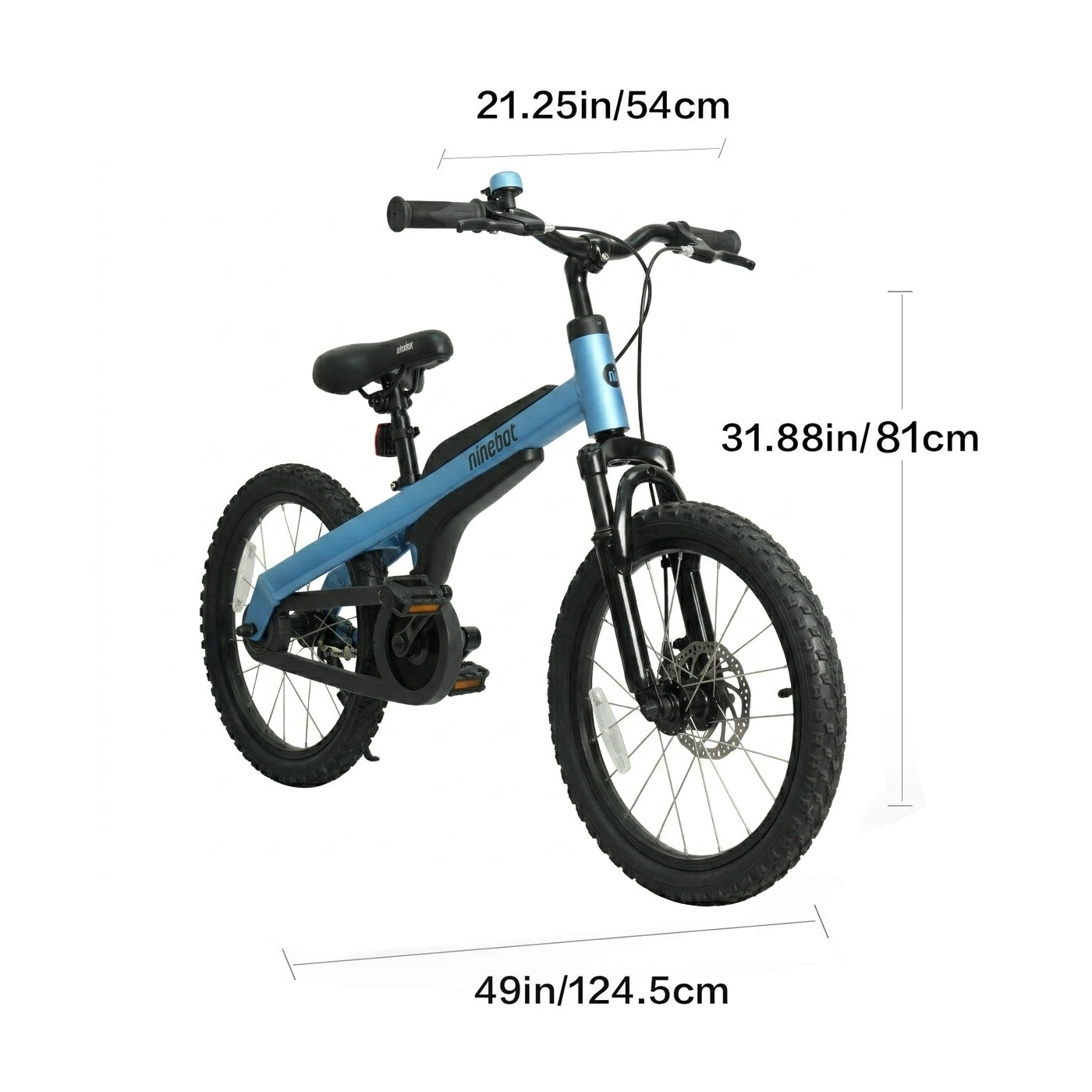 Ninebot Kids Bike - 18 Inches with Aerospace Aluminum Frame