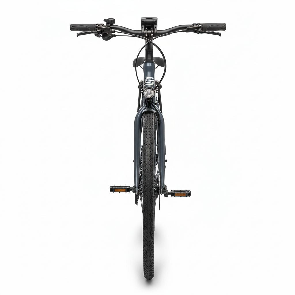Coluer Greenland Hybrid Bike - Dark Gray