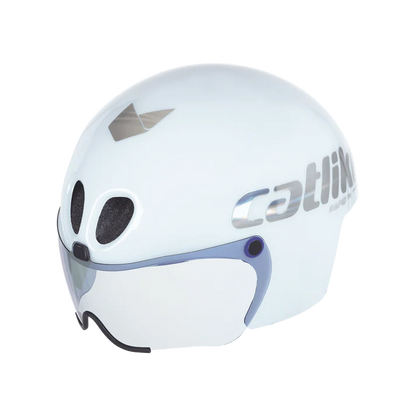 Catlike Rapid Tri Aero Helmet | Bright White Gloss