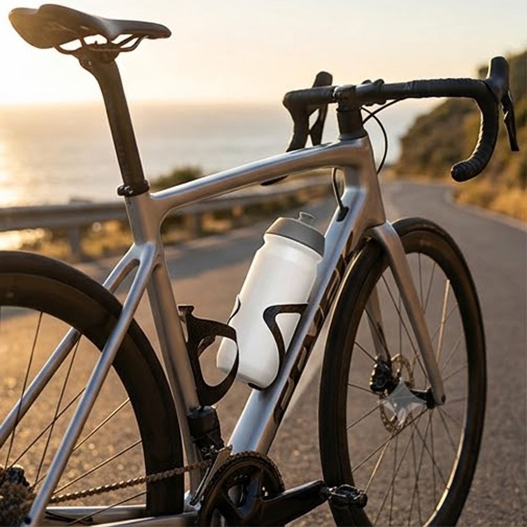 GARMIN Tacx Shiva 500cc Plastic Cycling Water Bottle - Transparent | 500 ml