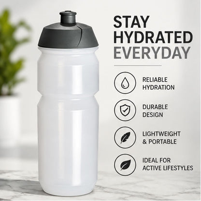 GARMIN Tacx Shiva Lightweight Cycling Water Bottle - Black | 500 ml