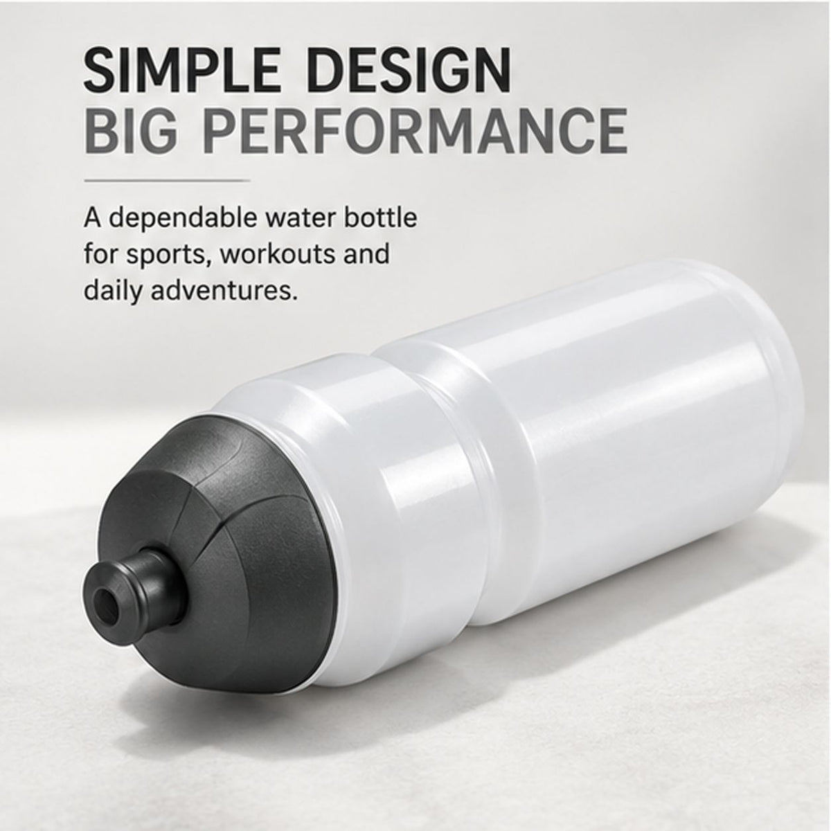 GARMIN Tacx Shiva Lightweight Cycling Water Bottle - Black | 500 ml