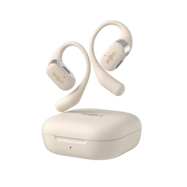 Shokz OpenFit Open-Ear Wireless Earbuds Beige