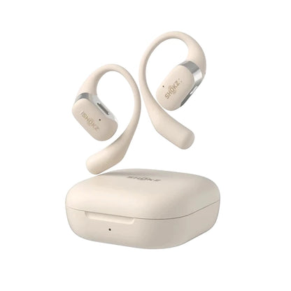 Shokz OpenFit Open-Ear Wireless Earbuds Beige