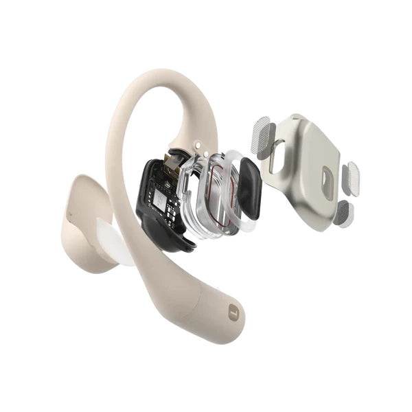 Shokz OpenFit Open-Ear Wireless Earbuds Beige