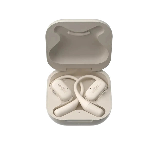 Shokz OpenFit Open-Ear Wireless Earbuds Beige