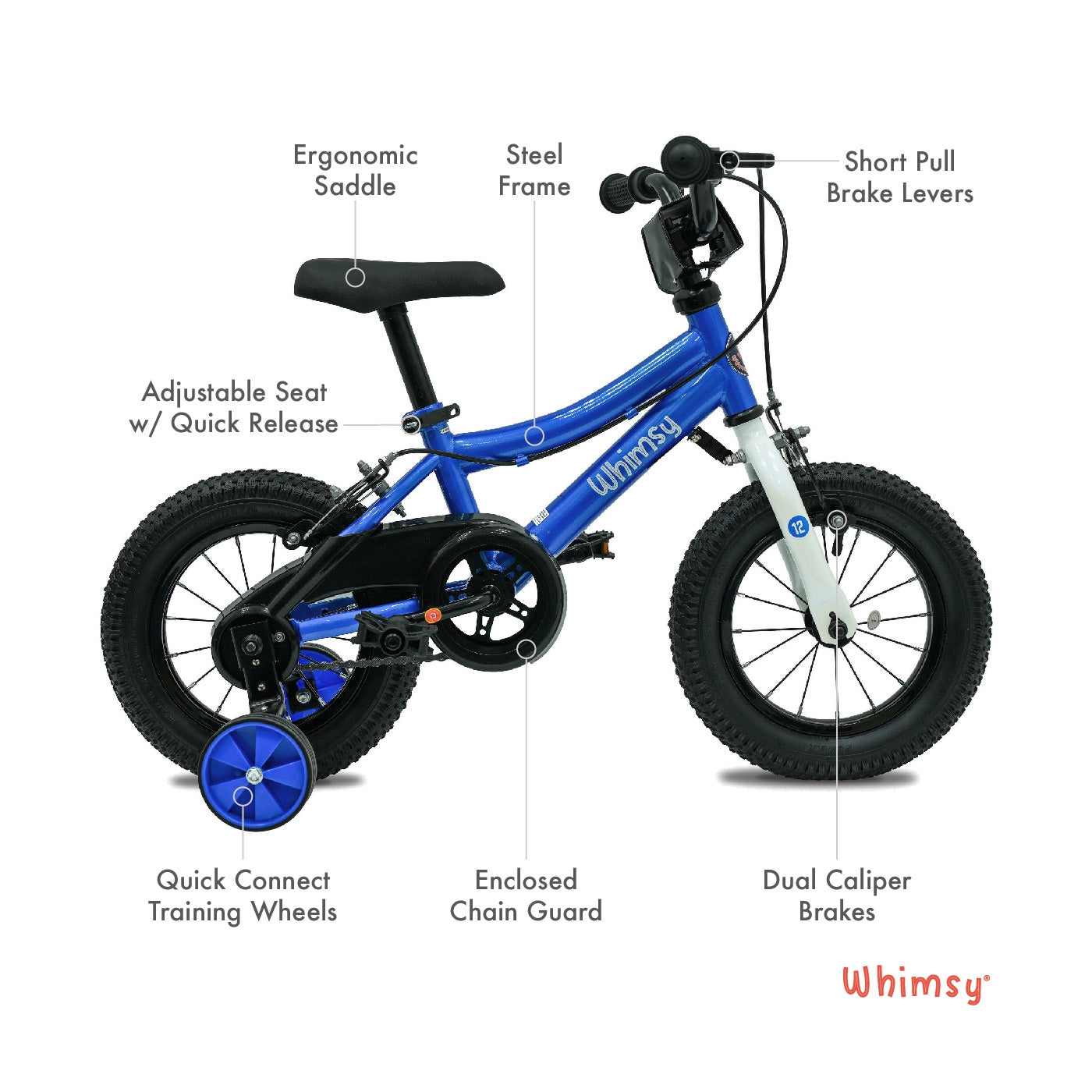 Whimsy Classic 12 - Inch Kids Bike