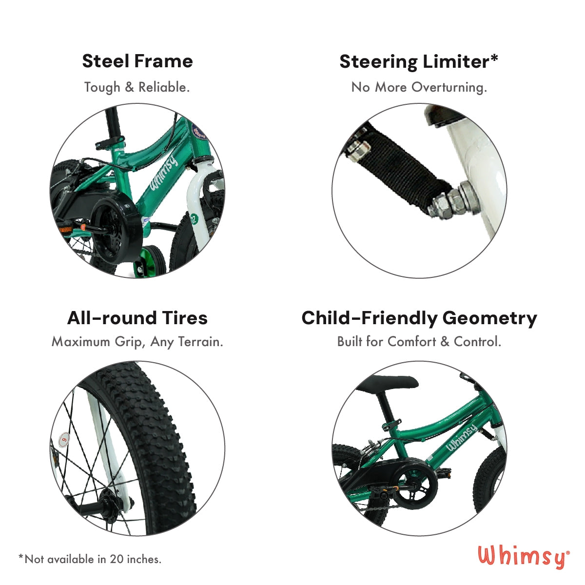 Whimsy Classic 12 - Inch Kids Bike