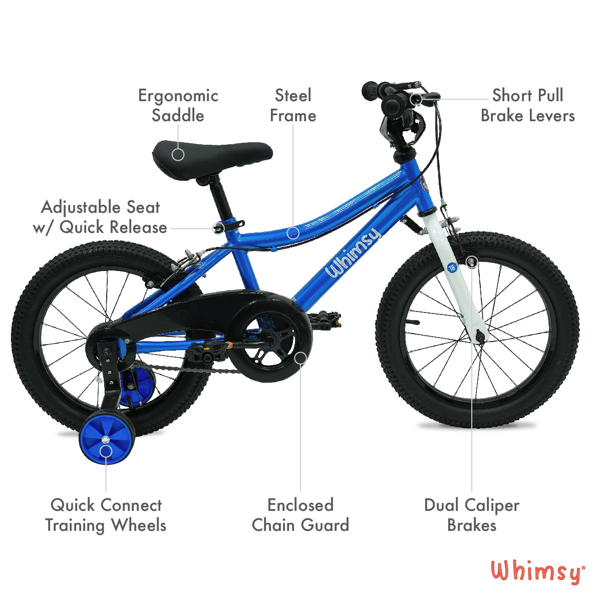 Whimsy Classic 16 - Inch Kids Bike