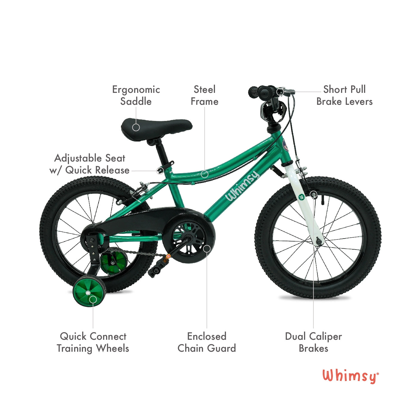 Whimsy Classic 16 - Inch Kids Bike