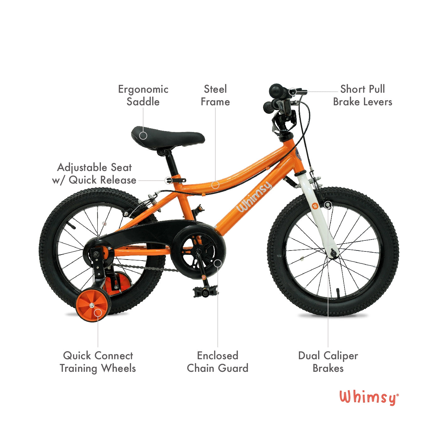 Whimsy Classic 16 - Inch Kids Bike