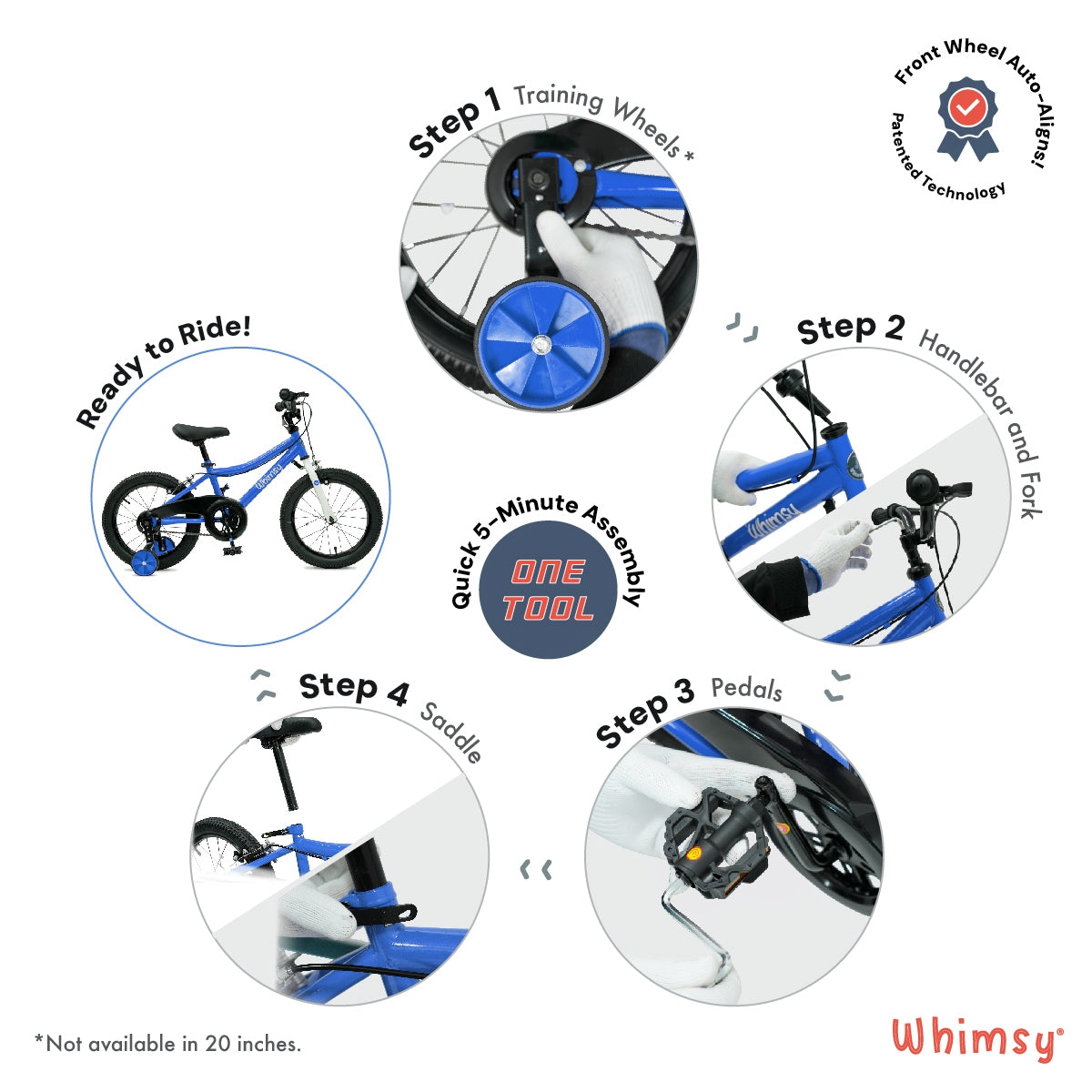 Whimsy Classic 20 - Inch Kids Bike