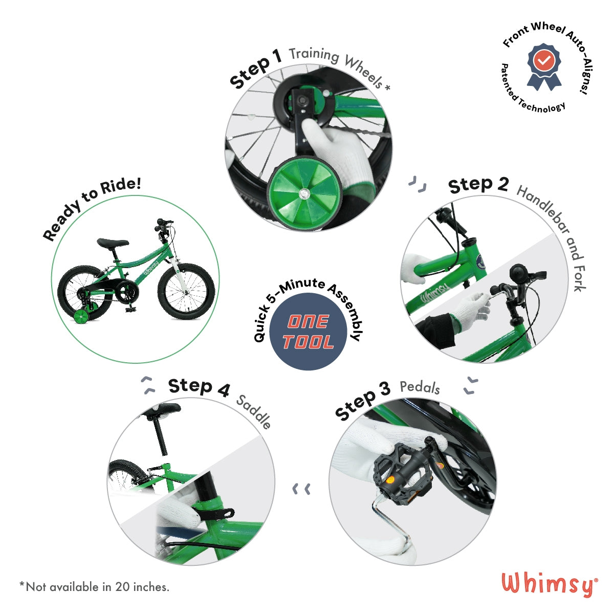 Whimsy Classic 20 - Inch Kids Bike