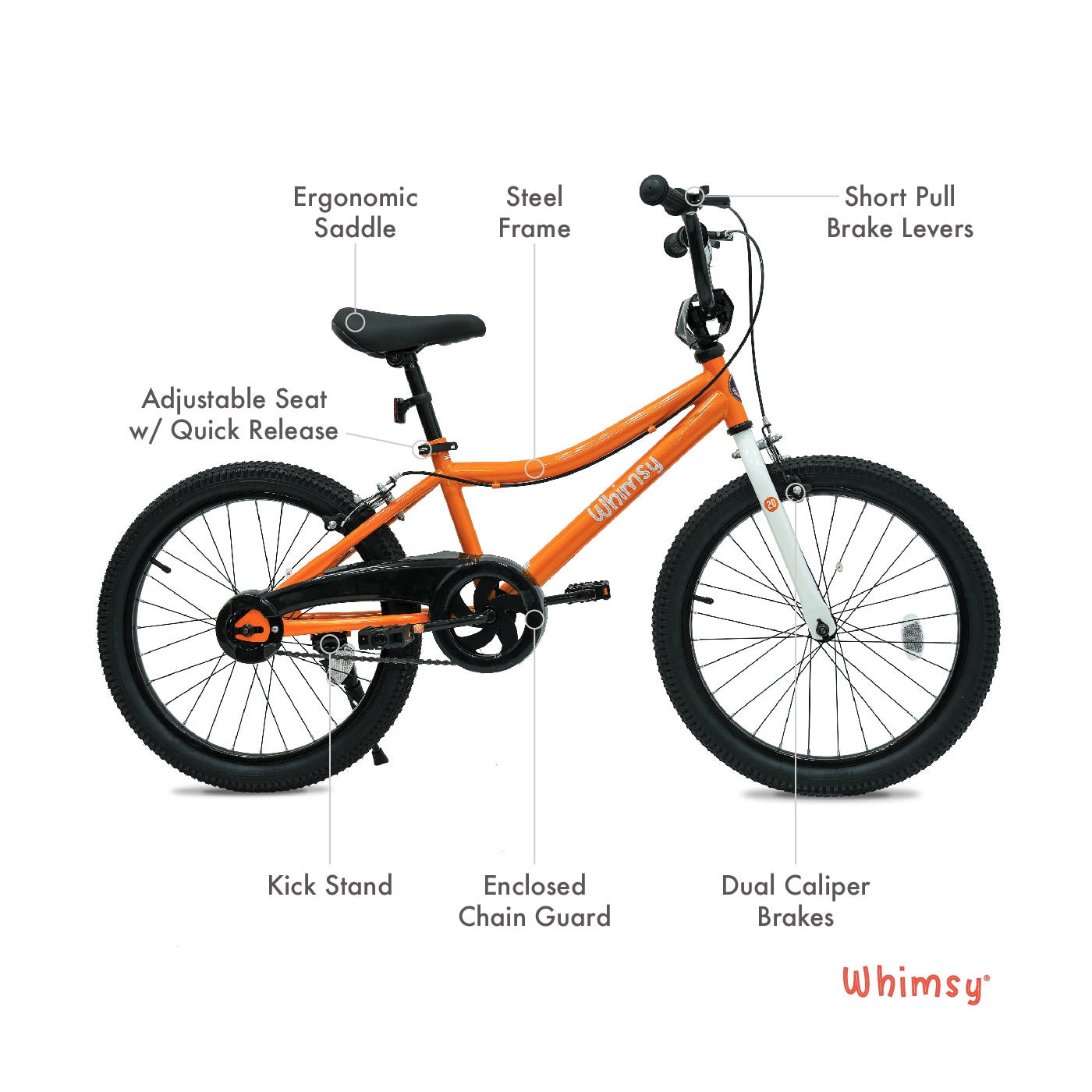 Whimsy Classic 20 - Inch Kids Bike