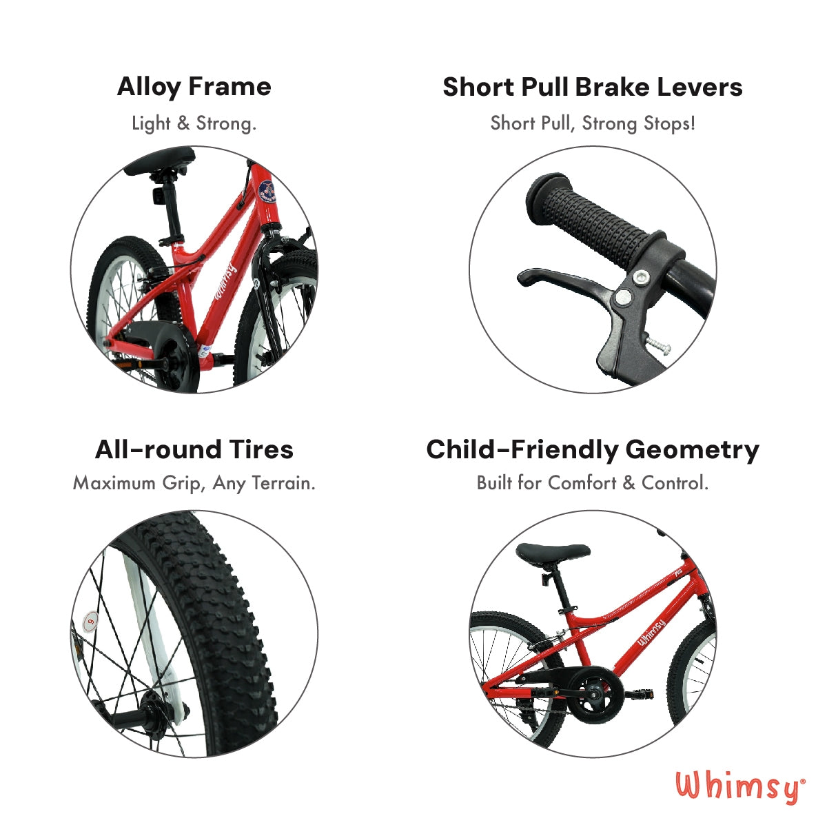 Whimsy Pro 20 - Inch Kids Bike