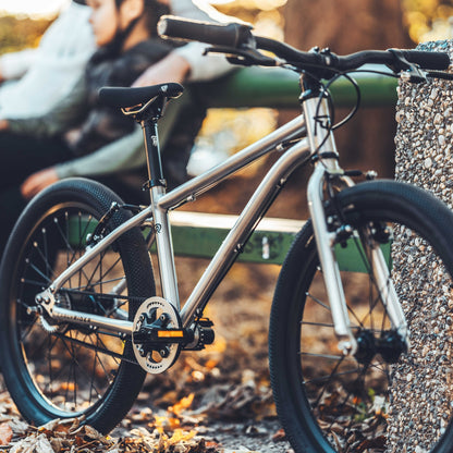 Early Rider Seeker 24 Kids Trail Bike - Brushed Aluminium