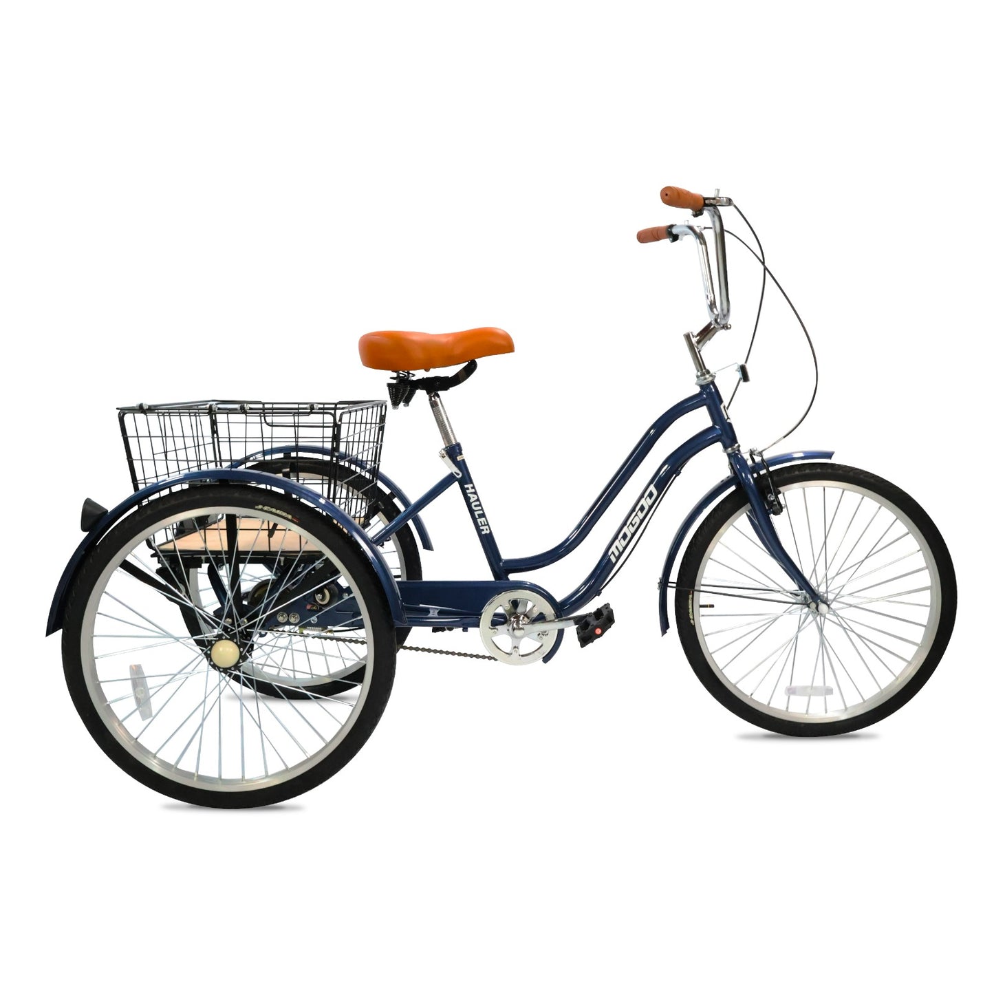 Mogoo Hauler Single Speed Adult Tricycle - 24 Inch