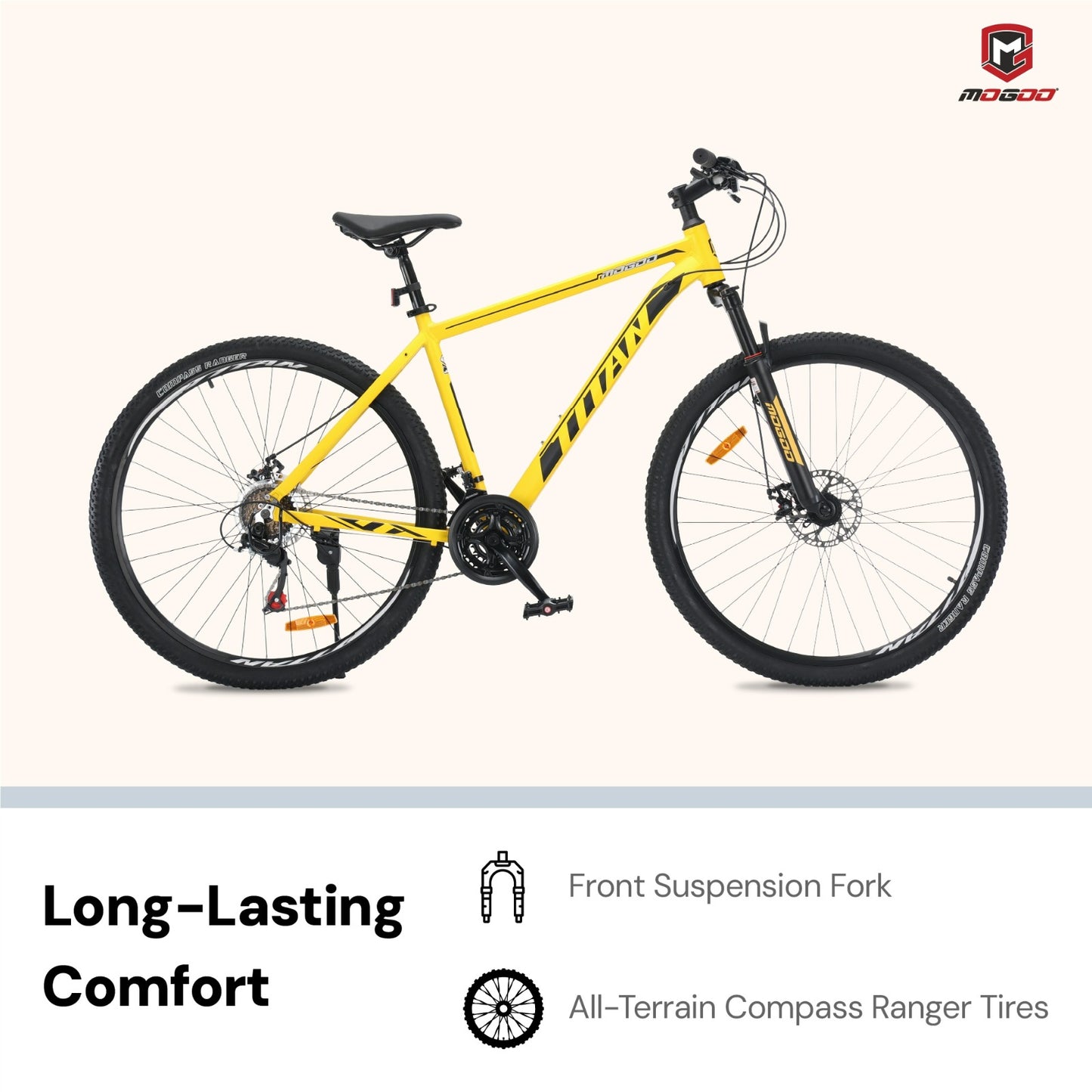 Mogoo Titan Mountain Bike
