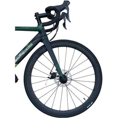 Zyklus Aero Road Bike-Green/Black