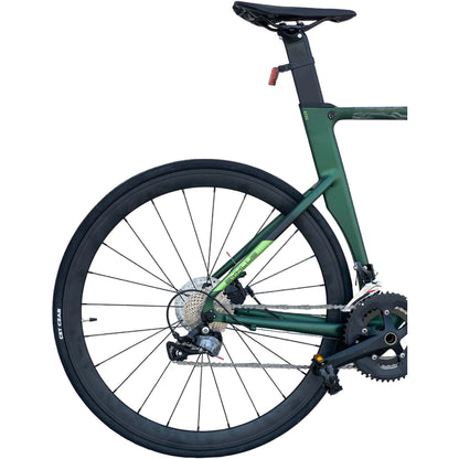 Zyklus Aero Road Bike-Green/Black