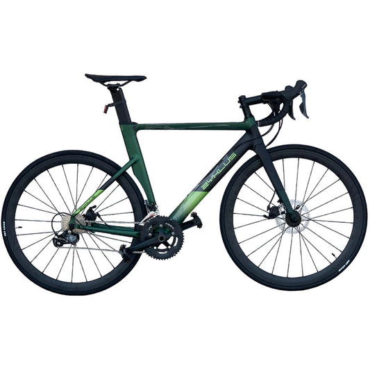 Zyklus Aero Road Bike-Green/Black