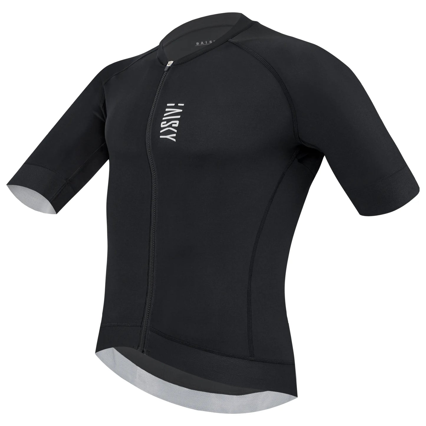 Baisky Men's Cycling Jersey | Pro Black