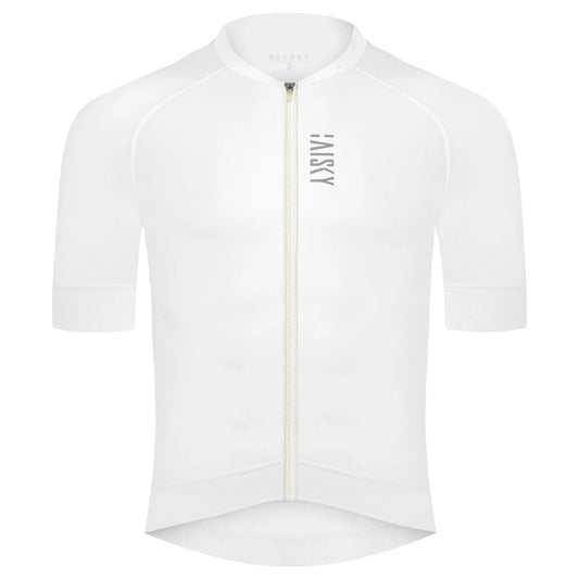 Baisky Men's Cycling Jersey | Pro White