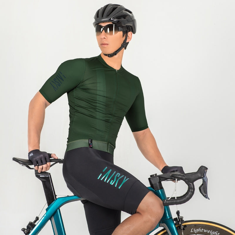 Baisky Men's Cycling Short Jersey | Purity IV Green
