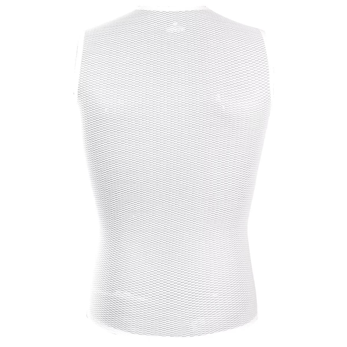 Baisky Men's Base Layer Jogging Vest | White