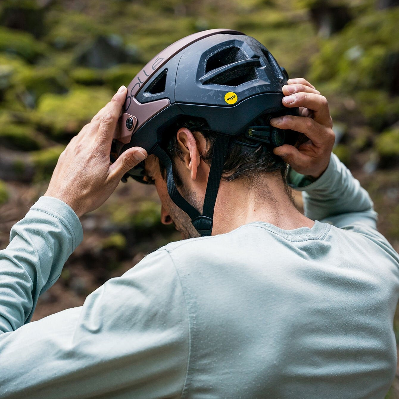 Bolle Eco Trackdown MIPS Bicycle Helmet | Tungsten Matte