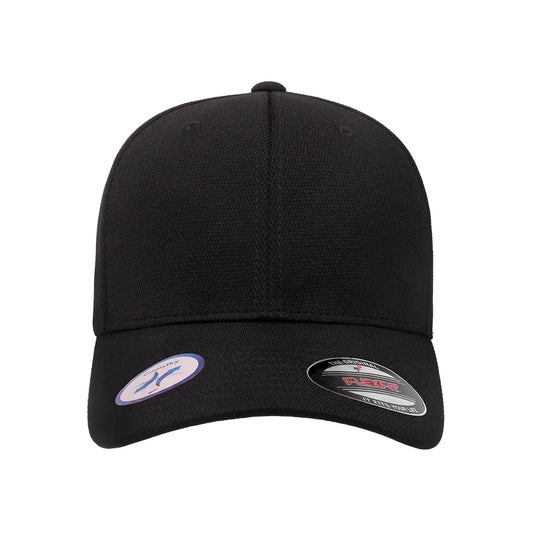 FLEXFIT Cool & Dry 6 Panel Sports Cap | Black
