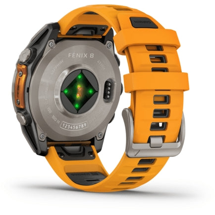 GARMIN Fenixå¨ 8 AMOLED Multisport Smartwatch | Sapphire Titanium | 47mm