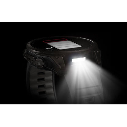 GARMIN Fenix® 8 AMOLED Multisport Smartwatch | Sapphire Carbon Gray DLC Titanium |47 mm