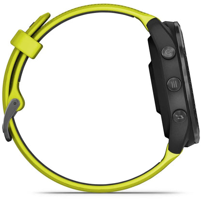 GARMIN Forerunnerå¨ 965 Cycling  Smartwatch | Carbon Grey DLC Titanium Bezel with Black Case