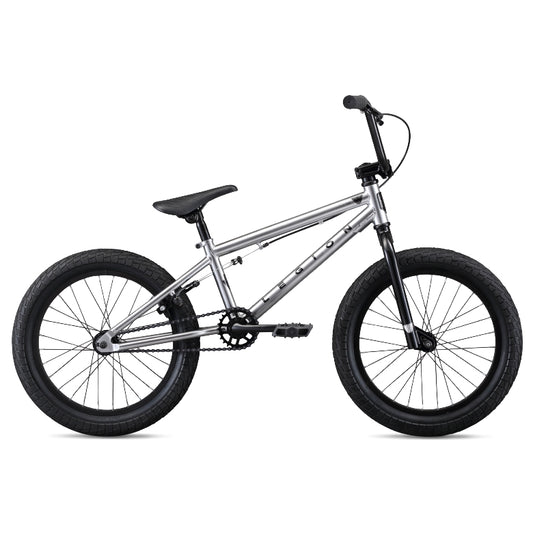 Mongoose 18" Legion L18 Freestyle BMX Bike | Silver