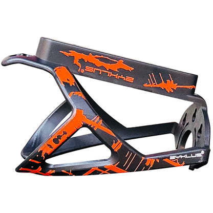 Zyklus Bottle Cage With Tyre Tool, Red ZYK-BTL-CGE-ORG