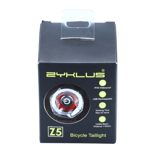 Zyklus Z5  Rear Light  Alloy, Black